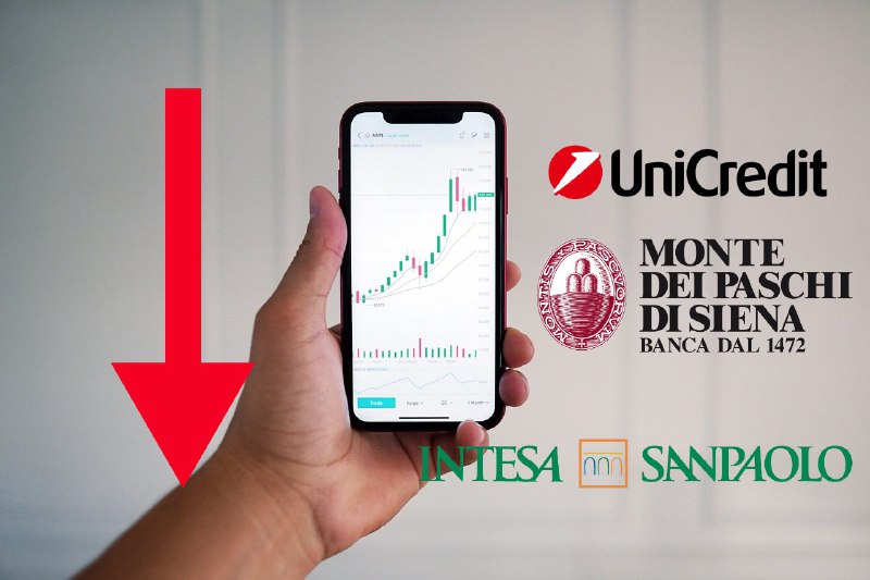 Giornata no per le banche italiane …