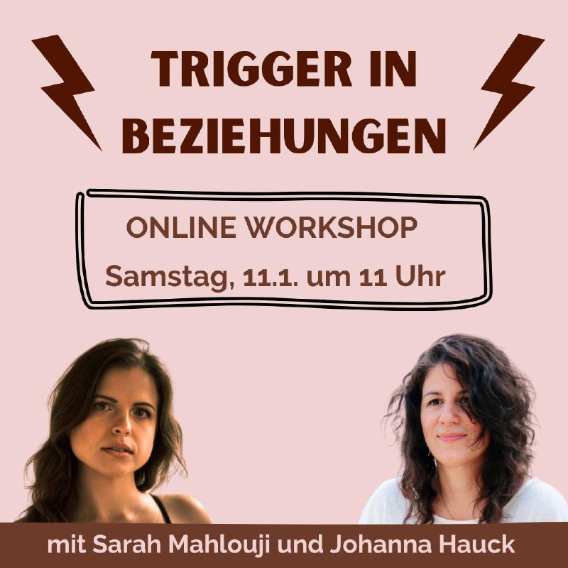 Einladung zum kostenlosen Online Workshop: ***⚡️***Trigger …