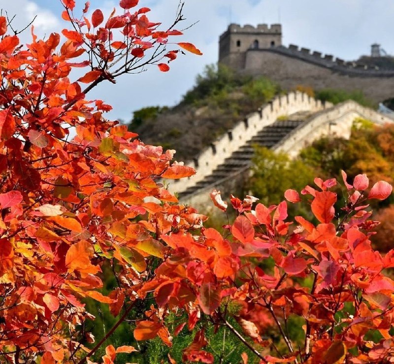 ***🍃***Осень и Великая китайская стена***🇨🇳***