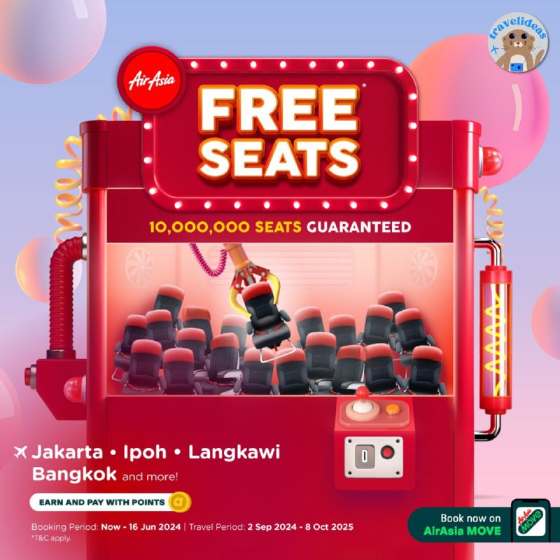 *****🏝**********✈️*****[**10 Million Free Seats From Air …