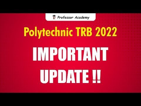 TRB Polytechnic Study Materials