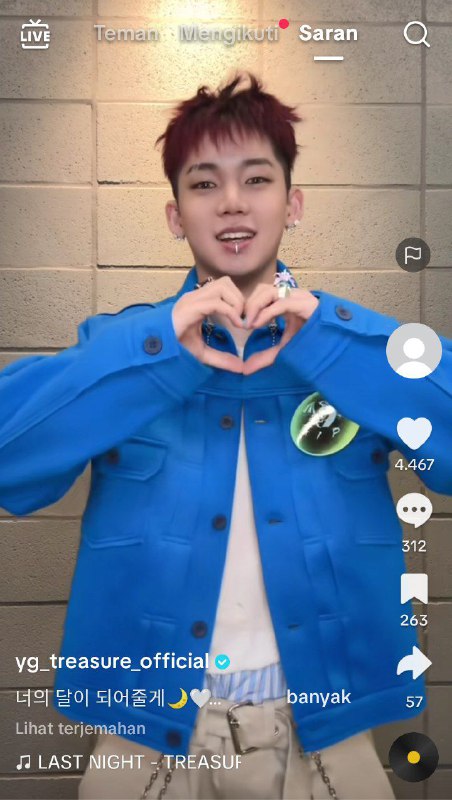 **TREASURE OFFICIAL TIKTOK UPDATE**