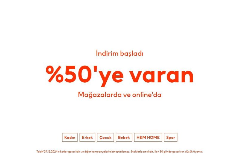 *****?*** H&amp;M Home Ürünlerinde %50'ye Varan …