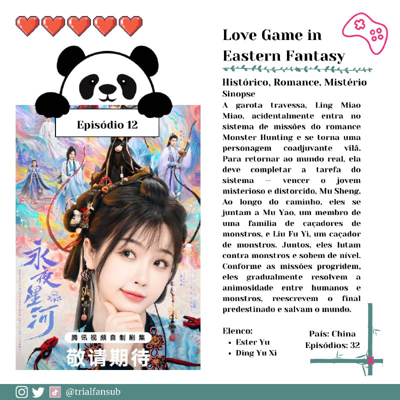 ***🐼*** Love Game in Eastern Fantasy