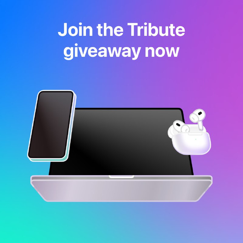 **The giveaway has started** ***?***