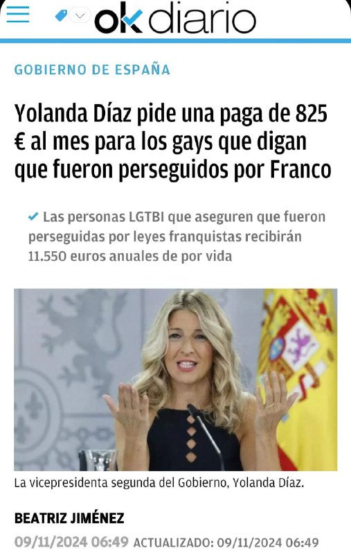 ***🇪🇸*** | España | Yolanda Díaz …