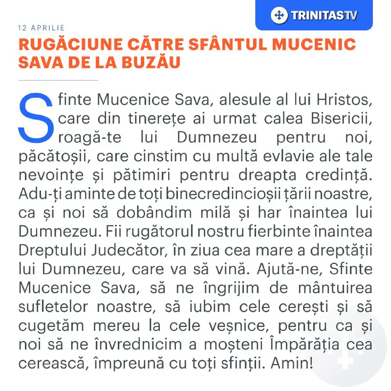 TRINITAS TV • Televiziunea Patriarhiei Române