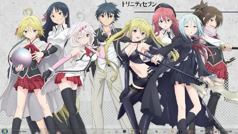 Guide to watch Trinity Seven :-