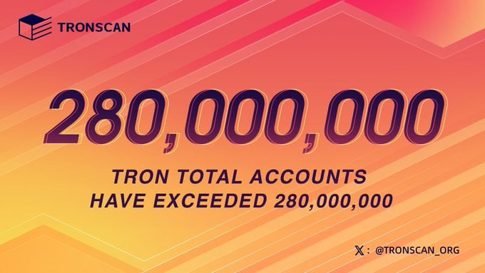 ***?******?******?***Congratulations!!! [#TRON](?q=%23TRON)'s total account count has …