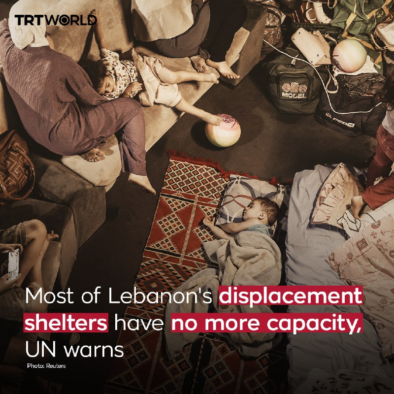 Most of Lebanon's shelters are full, …