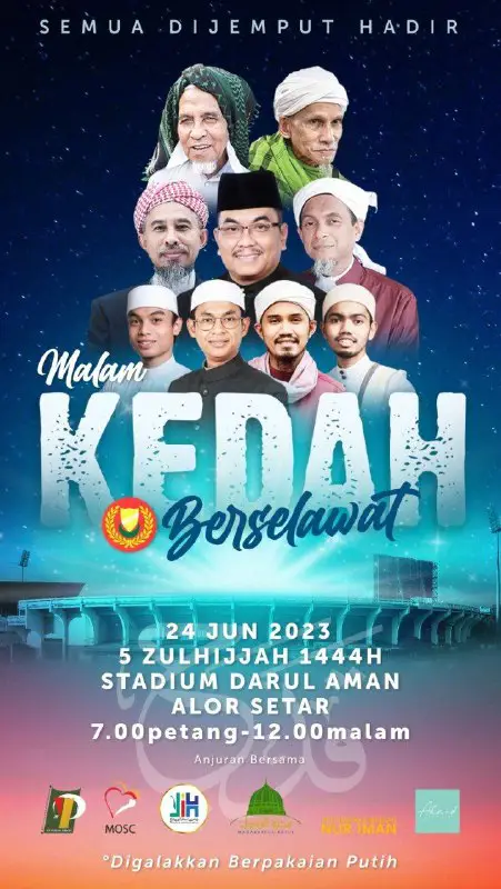 Malam esok, jom***📌***