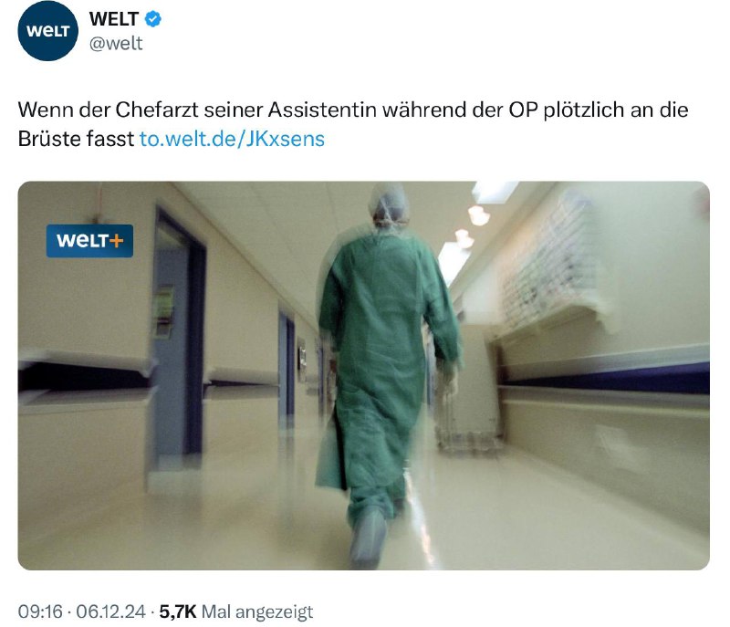 Wenn der Chefarzt seiner Assistentin während …