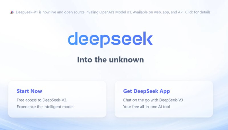 ***🚀*** *Новый конкурент ChatGPT — DeepSeek: …