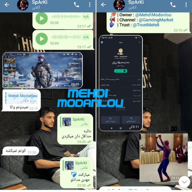 *****🩷*******خرید اکانت COD Mobile*******🖤*******مرسی از** [**#اعتمادتون**](?q=%23%D8%A7%D8%B9%D8%AA%D9%85%D8%A7%D8%AF%D8%AA%D9%88%D9%86)*****☑️*****[**@MehdiModanlou**](https://t.me/MehdiModanlou)