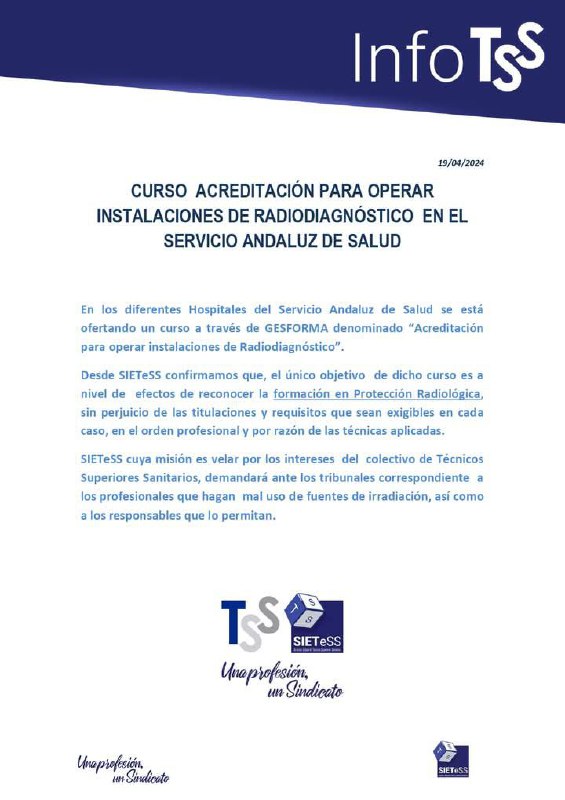 Información sobre el curso de acreditación …