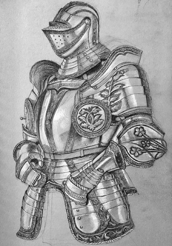 Study of some German armour from …