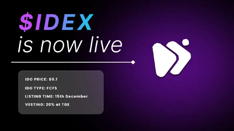 InstaDEX IDO Launched!