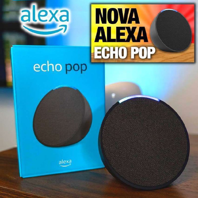 Assistente De Voz Echo Pop Wireless …