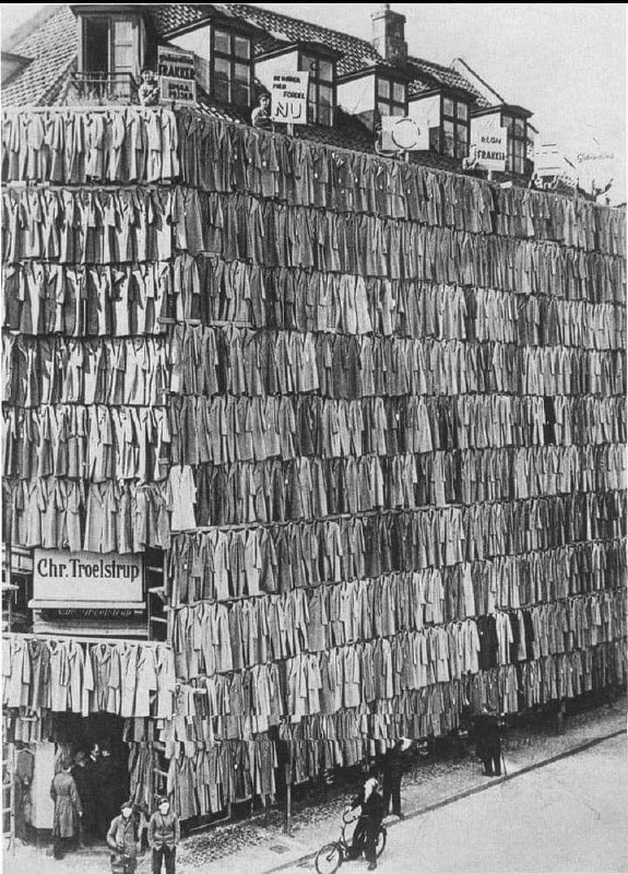 **Распродажа мужских пальто, 1936 год, Копенгаген**