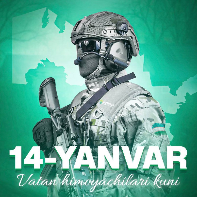 **14-yanvar vatan himoyachilari kuni bilan tabriklaymiz!**