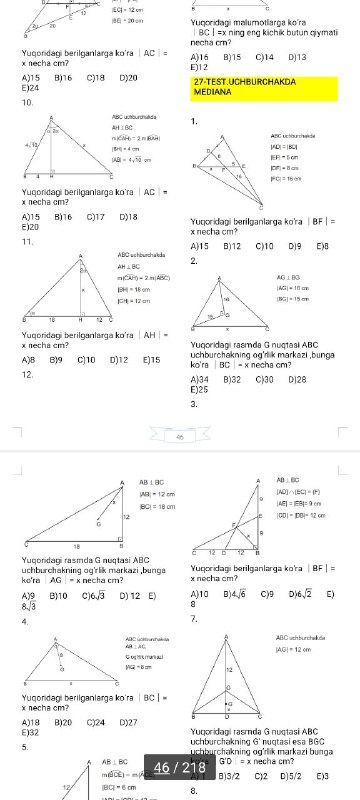 Geometriya tarjima kitob