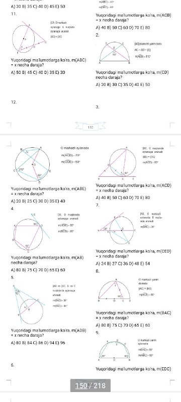 Geometriya tarjima kitob