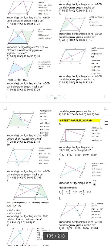 Geometriya tarjima kitob