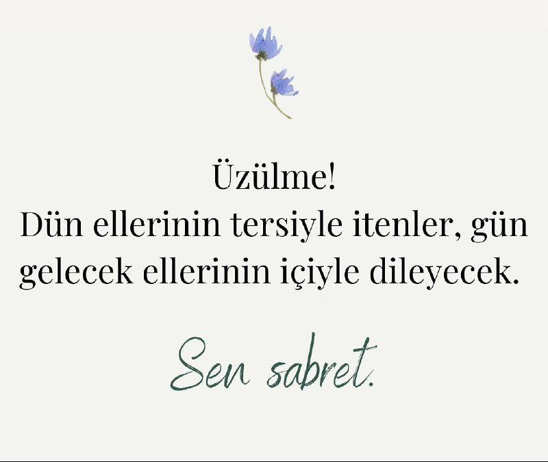 Sadece sabret....-`ღ´-