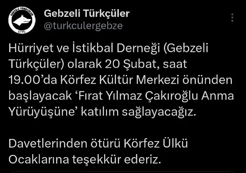 Gebzeli Türkçüler:
