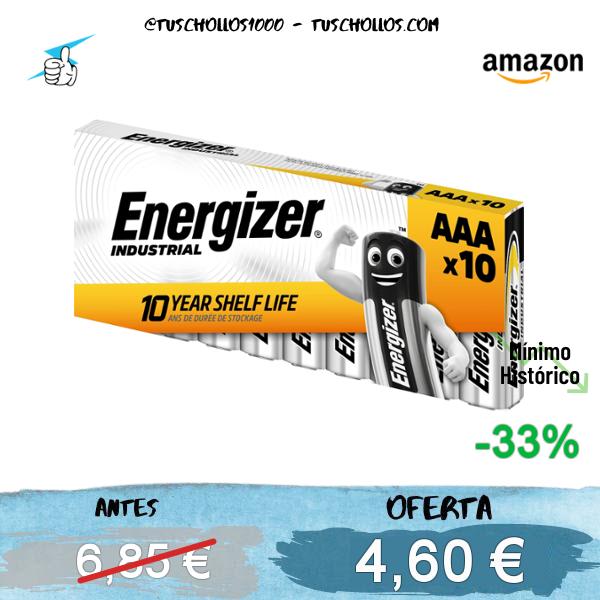 *****🤑******🔋*** PACK 10 PILAS AAA ENERGIZER …