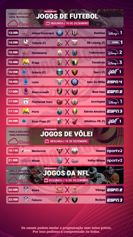 ***⚽*** ESPORTES DESTA SEGUNDA