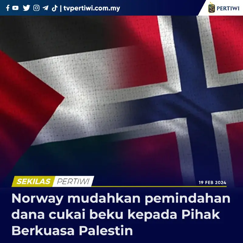 Norway bersetuju untuk membantu memudahkan pemindahan …