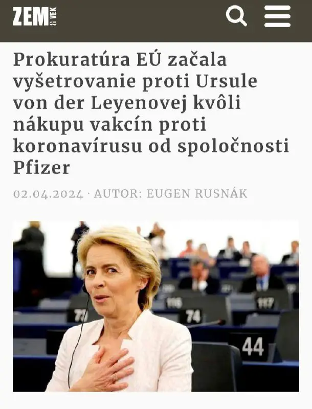 Prokuratora EU vyšetřuje Lejno? ***😂***