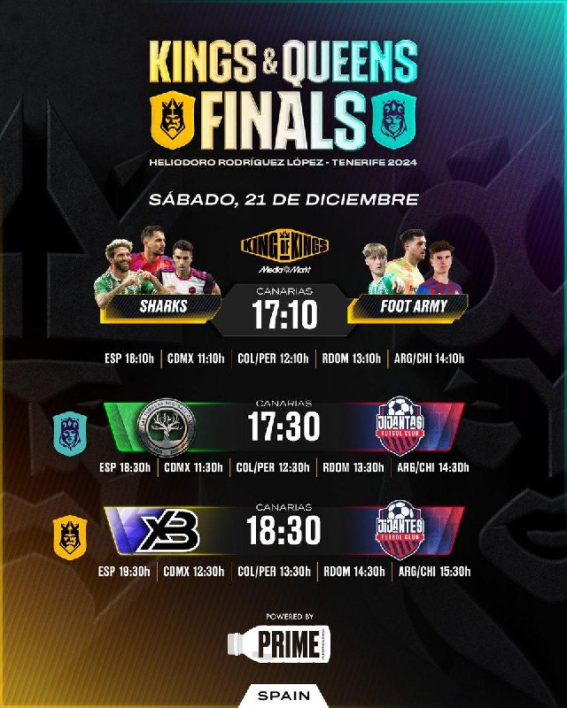 ***🤩******🕗*** **Los Horarios de las Finales …