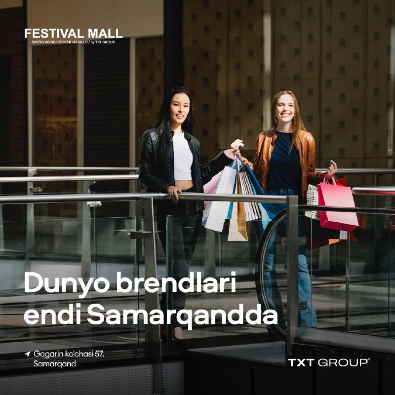 Festival Mallʼda koʻplab taniqli brendlar bir …