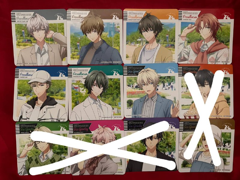 [#instocks](?q=%23instocks) tsukiuta benefit coaster 5-11