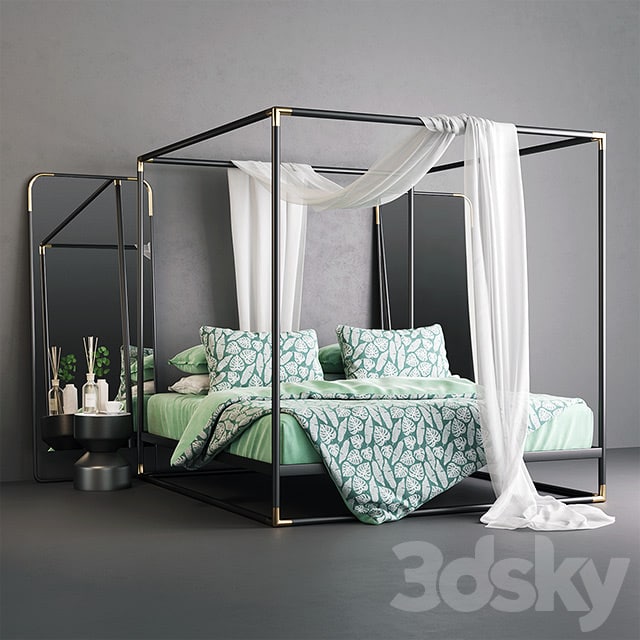 **Pro 3DSky - Frame Canopy Bed