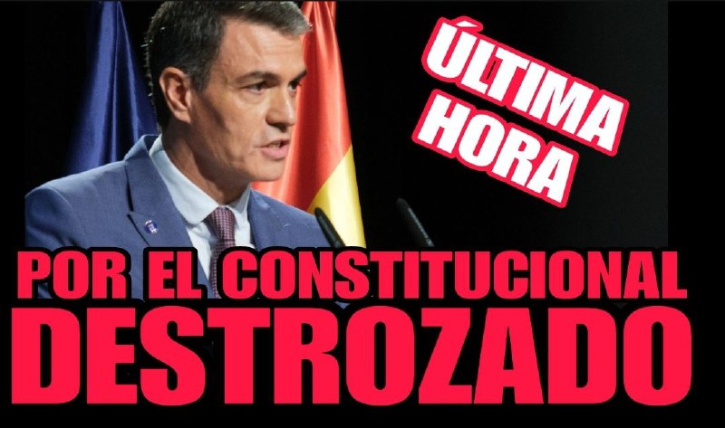 ***🔴***BOMBAZO DESCOMUNAL DEL TRIBUNAL CONSTITUCIONAL***🔴***