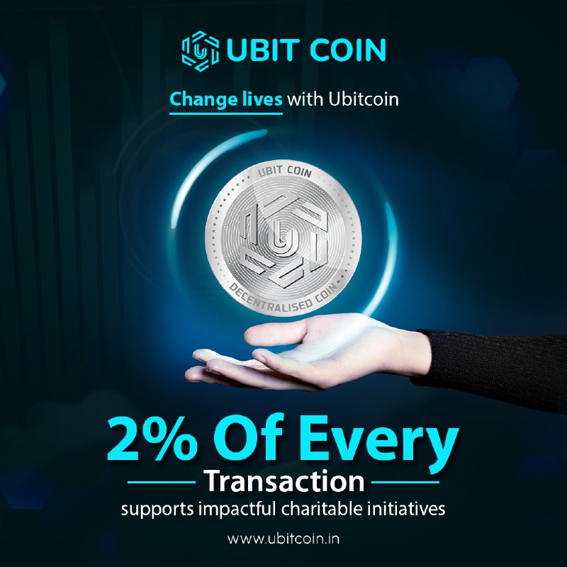 Change Lives with UBitcoin! ***💙***