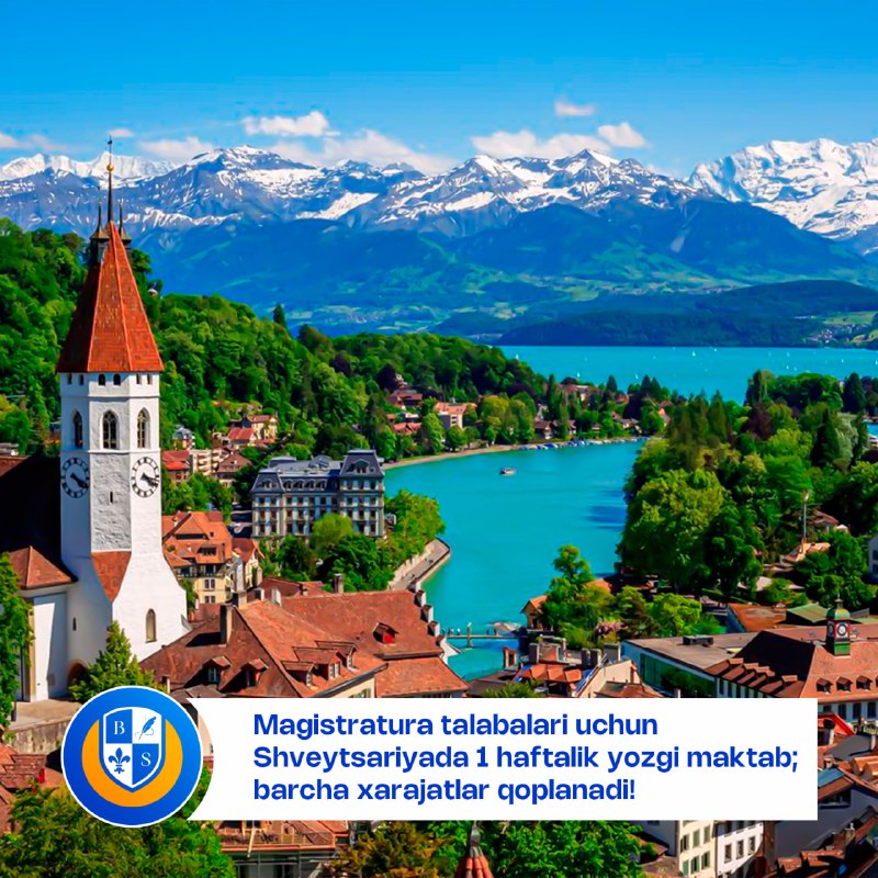 **Lucerne Summer University: Magistratura talabalari uchun …