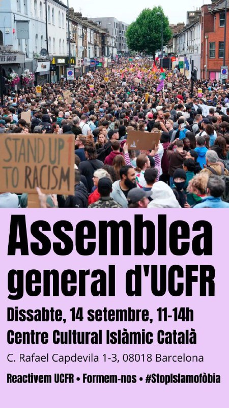 **Assemblea general d'UCFR**