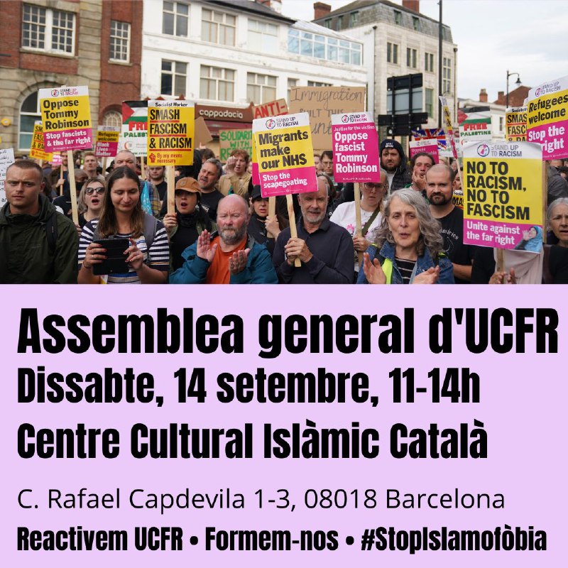 **DEMÀ: Assemblea general d'UCFR**