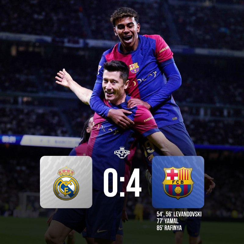 Real Madrid 0:4 Barselona ***☠***