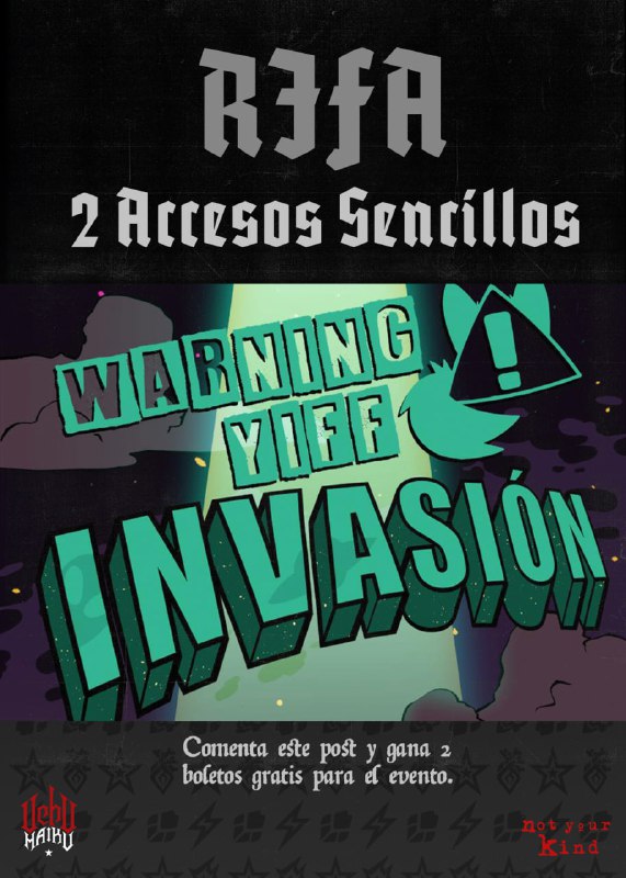 ***👽******⚠️*** RIFA / BOLETOS PARA WARNING …