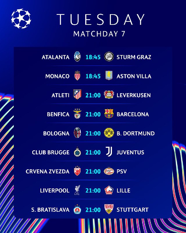 Matchday 7 is here ***👊***