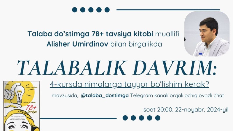 Ko'pdan beri boshlamoqchi bo'lgan loyihamizga start …