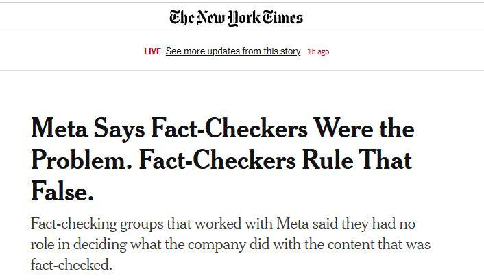 Fact checker wars ***??‍♂️***