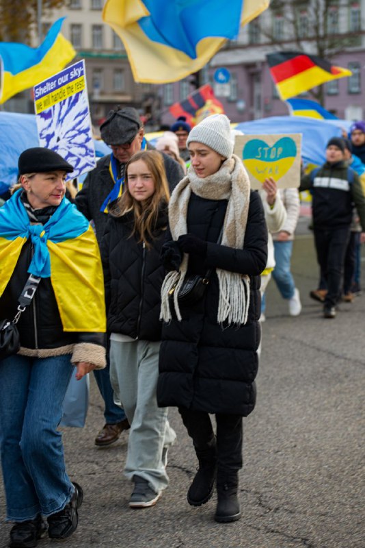 Ukraine-Demo in Stuttgart