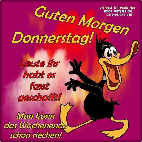 Guten Morgen an alle.