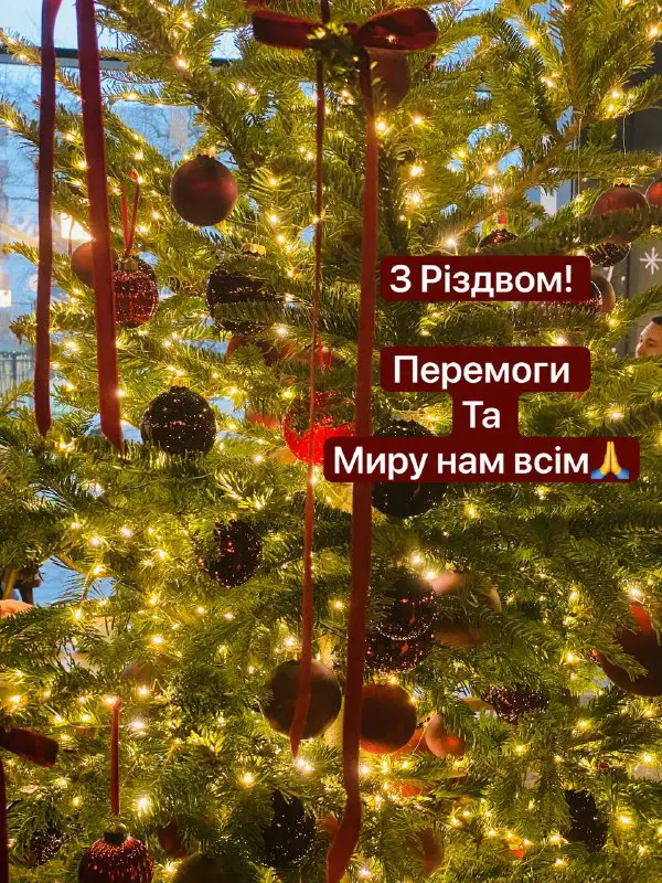Редакція UkrainianInGermany вітає всіх з Різдвом …